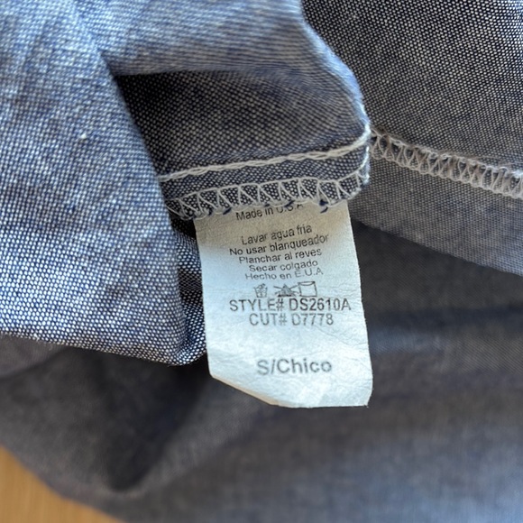 🦄 Denim Apron-Skirt with sash - A-line, high waist - Picture 8 of 8